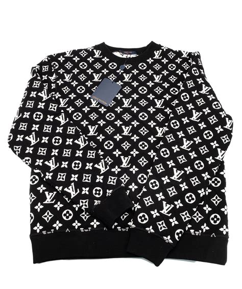 louis vuitton jumper ebay|louis vuitton black hoodie.